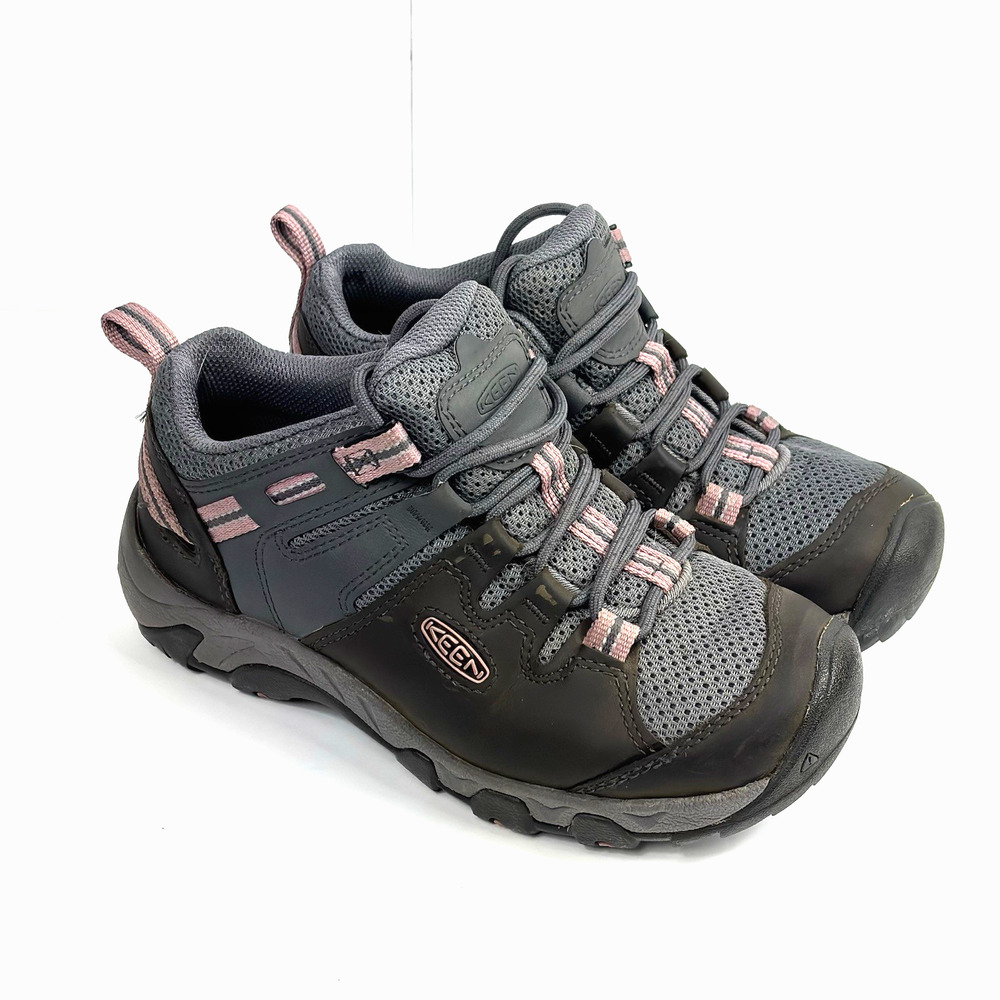 KEEN Womens Steens Vent Hiking Shoes size 6 Women's Magnet Nostalgia Rose Camp